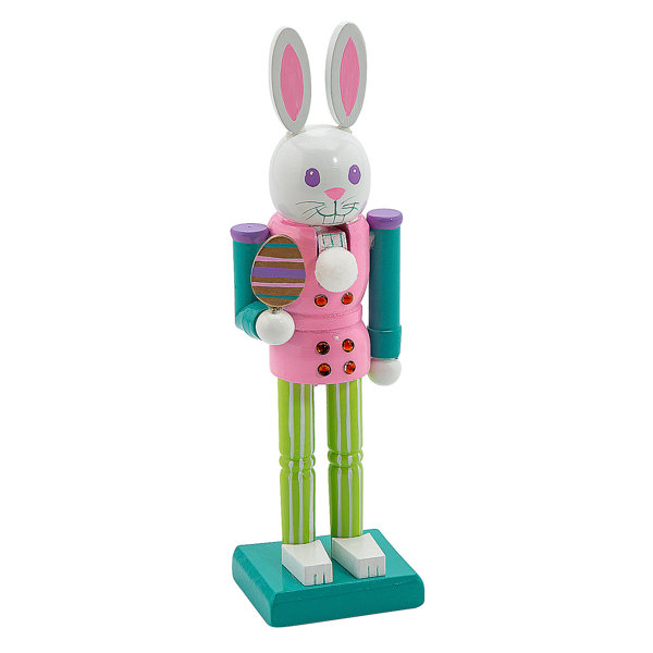 The Holiday Aisle® Fun Express Easter Bunny Nutcracker Wayfair